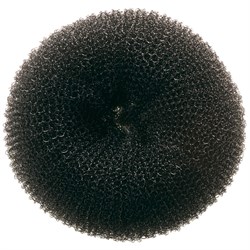 Валик для прически Dewal, губка, черный d=8 см - фото 40761