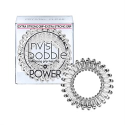 Резинка-браслет для волос Power Crystal Clear Invisibobble - фото 45014