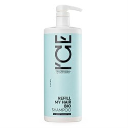 Шампунь для сухих и поврежденных волос Refill My Hair ICE by Natura Siberica 1000 мл - фото 47706