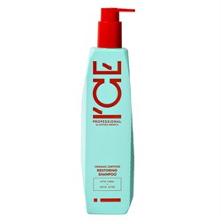 Восстанавливающий шампунь для волос Restoring ICE Organic Salon Care 300 мл - фото 47981