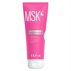 Розовая маска для светлых волос Tefia 250 мл - фото 48108