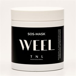 SOS-маска для волос, термозащита и ламинирование, кератиновый комплекс WEEL TNL Professional 500мл - фото 48626