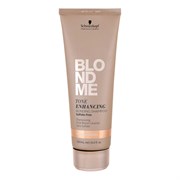 Бондинг-шампунь для поддержания теплых  оттенков блонд BlondMe Tone Enhancing Bonding Shampoo Warm 250 мл