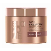 Бондинг-маска для поддержания теплых  оттенков блонд BlondMe Tone Enhancing Bonding Mask Warm 200 мл