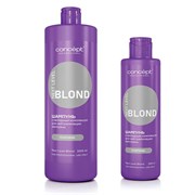 Шампунь для нейтрализации желтизны с пептидным комплексом Платина Next Level Blond Concept