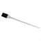 Кисть-лопатка Dewal для окрашивания, силиконовая, черная с белой ручкой узкая 22 мм - фото 41041